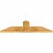 Ekena Millwork Portland Rough Sawn Timber Gable Bracket, Western Red Cedar, 48"W x 14"H x 2"D x 6"F, 7/12 Pitch GBW048X14X0206POR00RWR - alternate 3